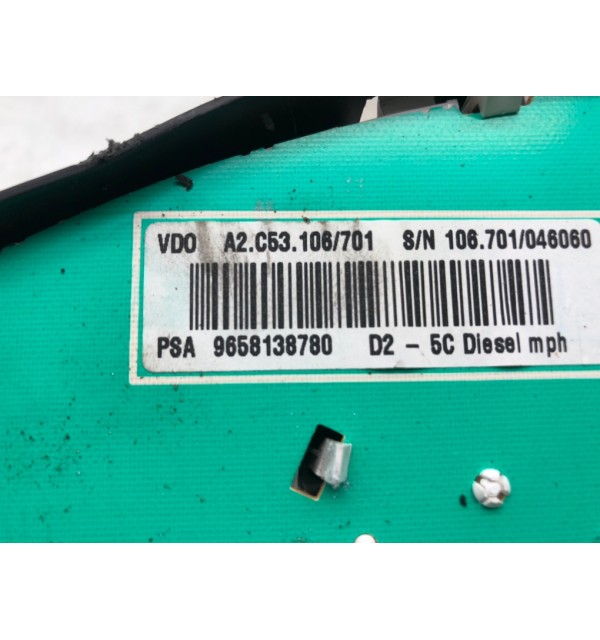 Щиток приборов (приборная панель) бу для Peugeot 407 1 2.0 HDi,  2005 г.