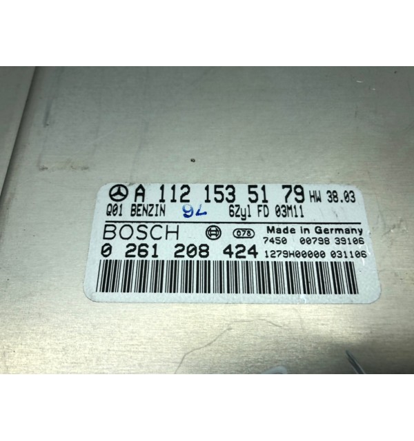 Блок управления двигателем бу для Mercedes CLK W209 2.6 i,  2004 г.