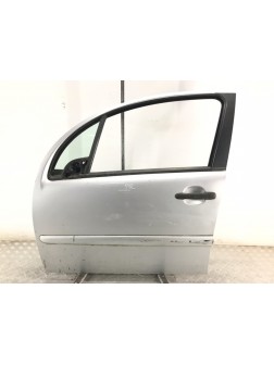 Дверь передняя левая бу для Citroen C3 1 1.4 i,  2007 г.