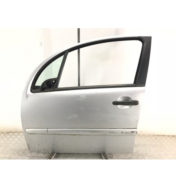 Дверь передняя левая бу для Citroen C3 1 1.4 i,  2007 г.