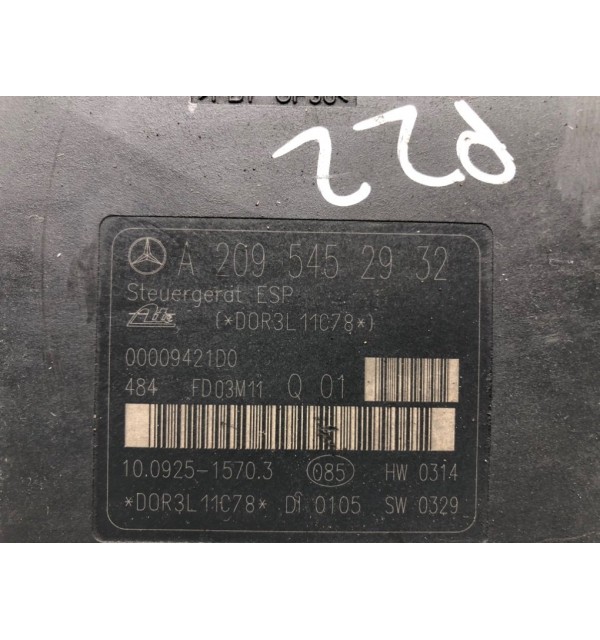 Блок ABS бу для Mercedes CLK W209 2.6 i,  2004 г.