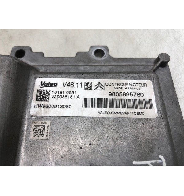 Блок управления двигателем бу для Peugeot 208  1.0 i,  2013 г.