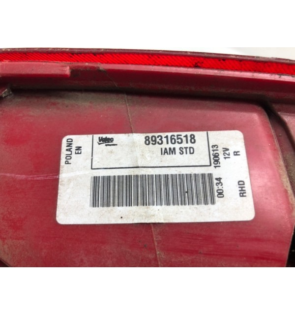 Фонарь задний правый бу для Opel Corsa D 1.2 i,  2010 г.