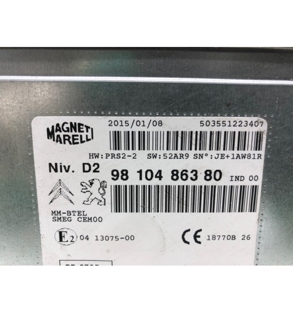 Блок навигации бу для Citroen C4 Grand Picasso 2 1.6 HDI,  2015 г.