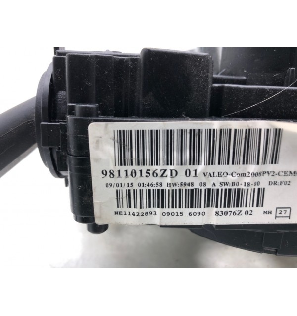 Переключатель подрулевой (стрекоза) бу для Citroen C4 Grand Picasso 2 1.6 HDI,  2015 г.