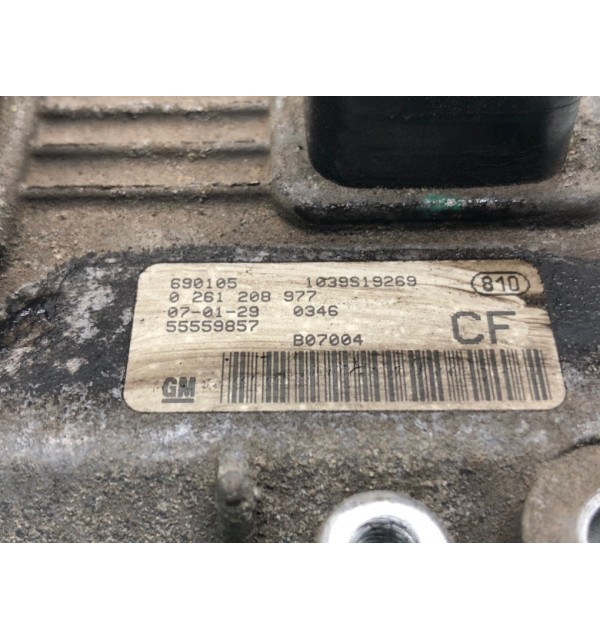 Блок управления двигателем бу для Opel Astra H 1.6 Ti,  2007 г.