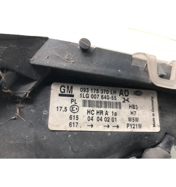 Фара левая бу для Opel Astra G 1.7 TD,  2003 г.