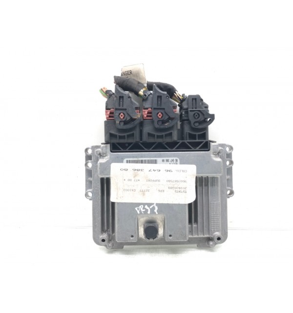 Блок управления двигателем бу для Peugeot 308 T7 1.6 i,  2008 г.