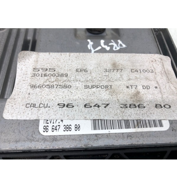 Блок управления двигателем бу для Peugeot 308 T7 1.6 i,  2008 г.