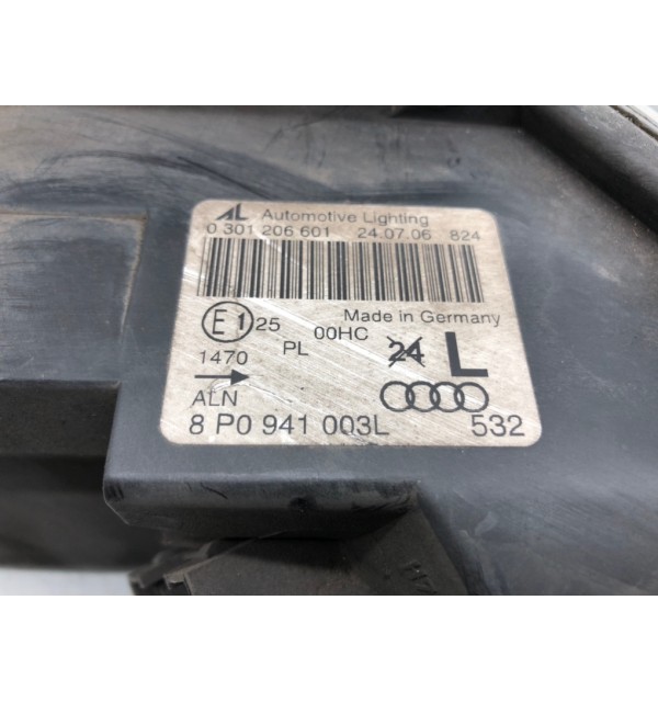 Фара левая бу для Audi A3 8P 2.0 TDi,  2006 г.