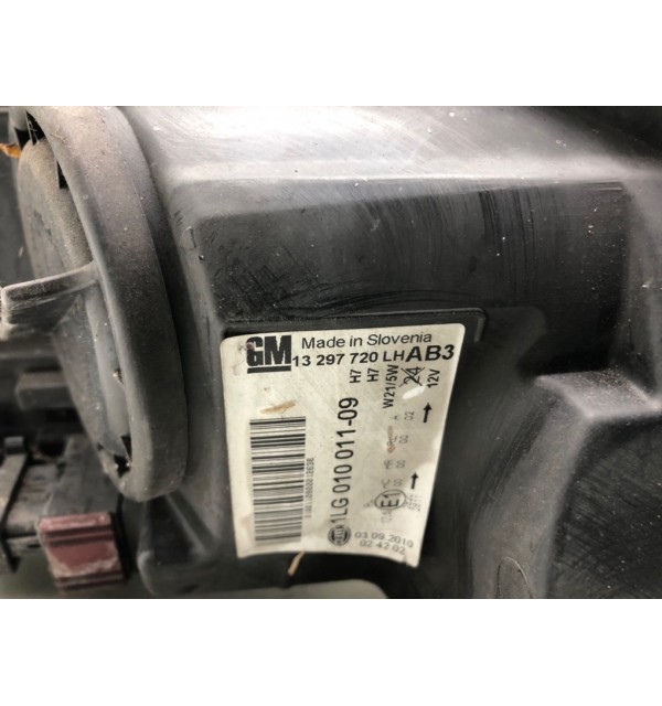 Фара левая бу для Opel Astra J 1.7 CDTi,  2010 г.