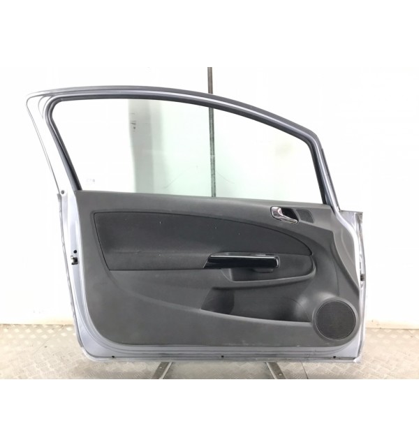 Дверь передняя левая бу для Opel Corsa D 1.2 i,  2008 г.