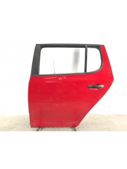 Дверь задняя левая бу для Skoda Fabia 2 1.2 i,  2008 г.