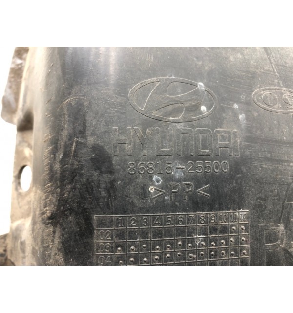 Защита арок передняя левая (подкрылок) бу для Hyundai Accent 2 1.3 i,  2005 г.