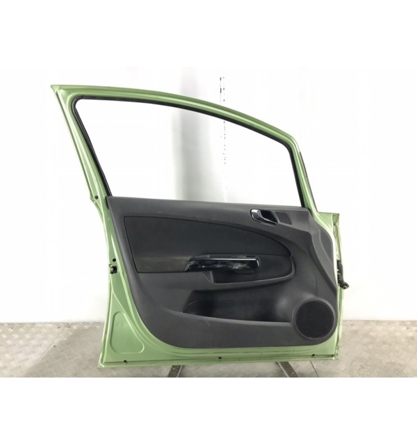 Дверь передняя левая бу для Opel Corsa D 1.4 i,  2009 г.