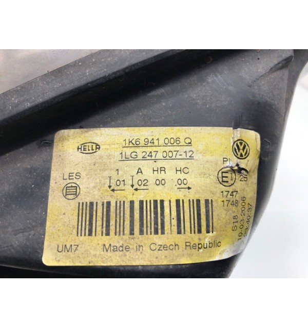 Фара правая бу для Volkswagen Golf 5 1.9 TDi,  2006 г.