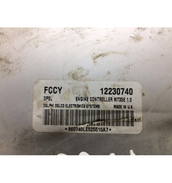 Блок управления двигателем бу для Opel Astra H 1.6 i,  2005 г.