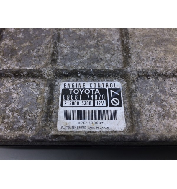 Блок управления двигателем бу для Toyota iQ  1.3 i,  2009 г.