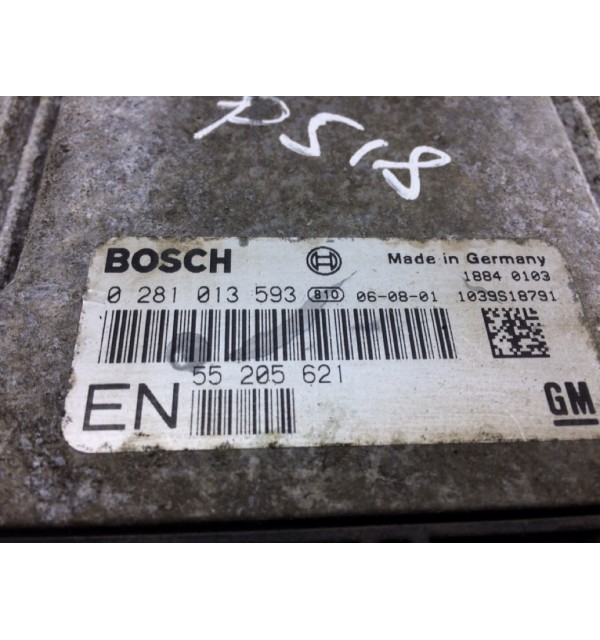 Блок управления двигателем бу для Opel Zafira B 1.9 TiD,  2006 г.