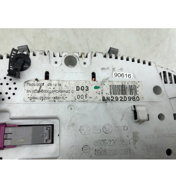 Щиток приборов (приборная панель) бу для Audi TT 1 1.8 Ti,  2002 г.