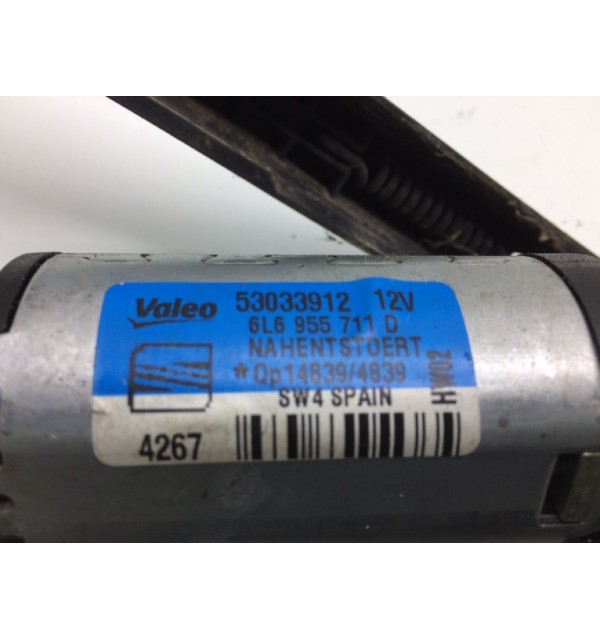 Моторчик заднего стеклоочистителя (дворника) бу для Seat Ibiza 3 1.2 i,  2007 г.