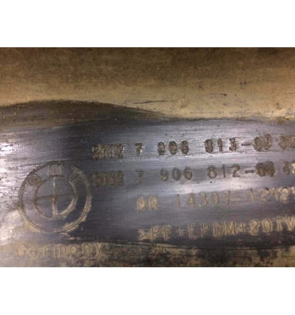 Юбка бампера заднего бу для BMW 1 E87/E81/E82/E88 2.0 TD,  2009 г.