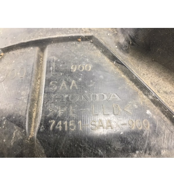 Защита арок передняя левая (подкрылок) бу для Honda Jazz 1 1.3 i,  2005 г.