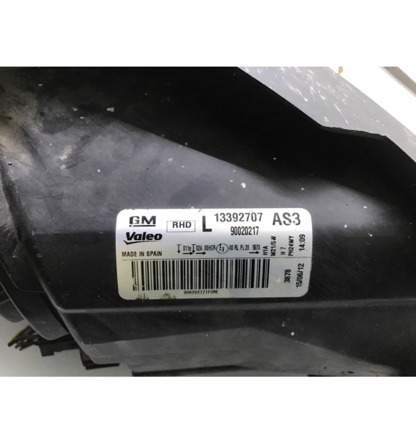 Фара левая бу для Opel Corsa D 1.0 i,  2012 г.